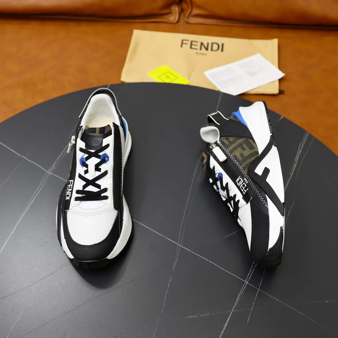 Men's men's shoes 290🔥Brand: FENDI Size: 38-44 (45, 46 customized) Grade: Original quality High version Material: Imported cowhide ➕ High-quality and comfortable lining Original lightweight non-slip outsole Style category: Travel Fashion casual shoes Versatile trend